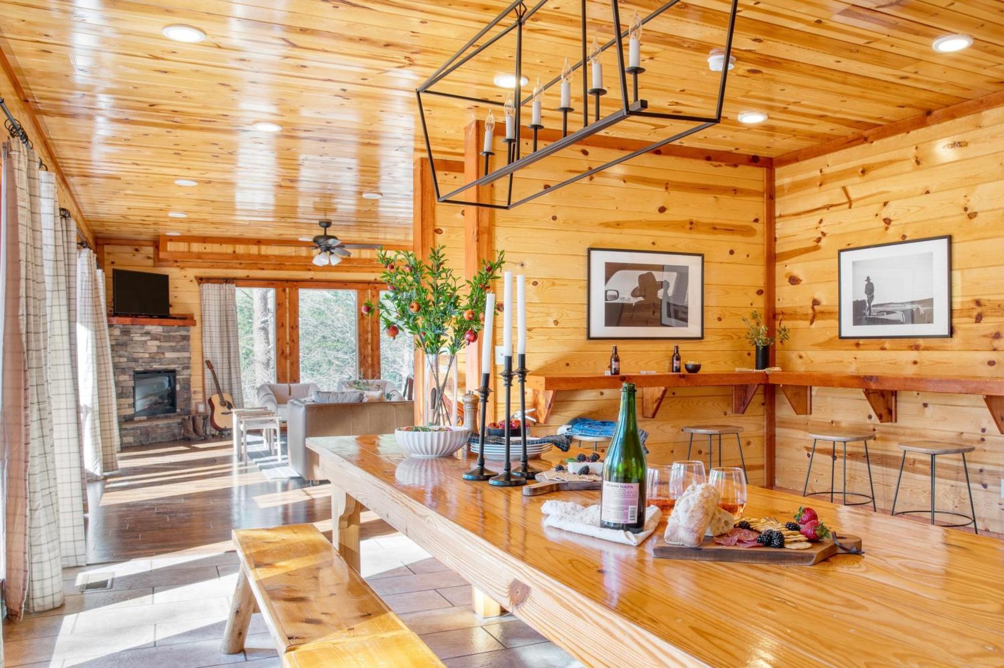 Sycamore By Avantstay Spectacular Mountain Home W Indoor Pool Hot Tub Home Theatre Fire Pit Sevierville Exterior photo