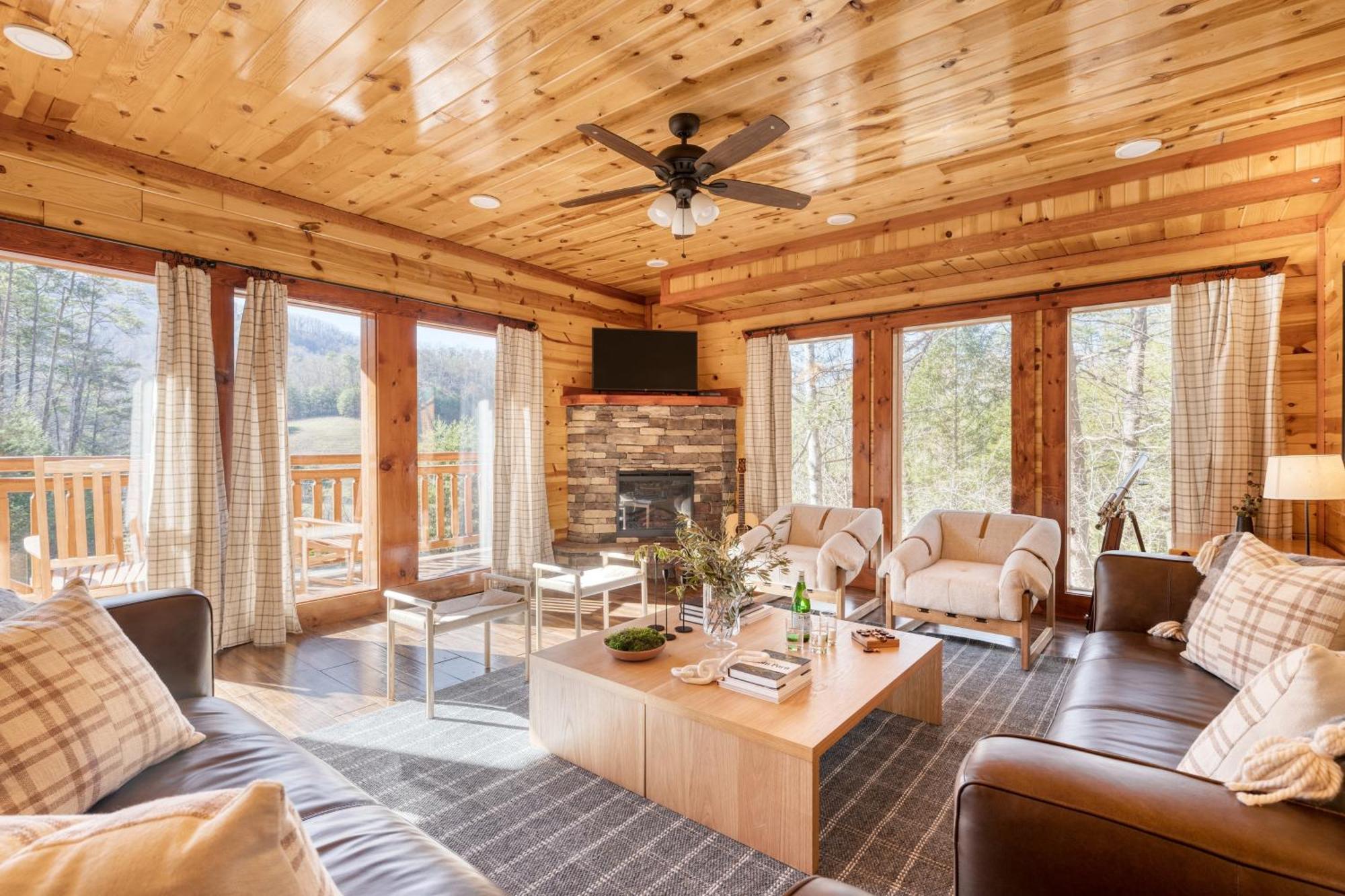 Sycamore By Avantstay Spectacular Mountain Home W Indoor Pool Hot Tub Home Theatre Fire Pit Sevierville Exterior photo